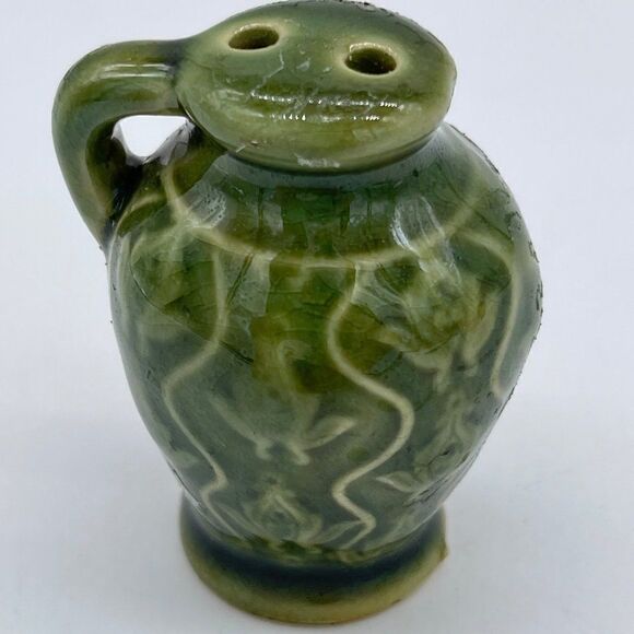 Mini Salt & Pepper Shaker Ceramic Hand Painted - Picture 6 of 9